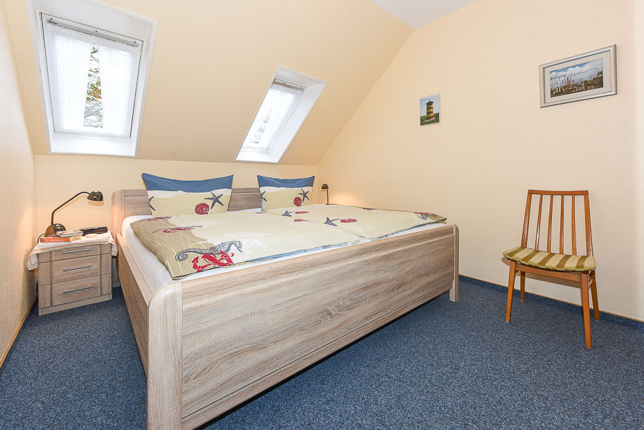 Ferienwohnung „Deichblick“ - Schlafzimmer 1