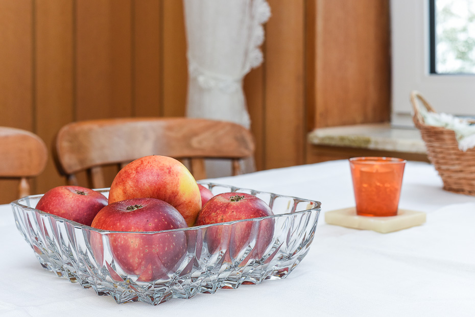 Ferienwohnung „Deichblick“ - Wohnraum mit integrierter Küche