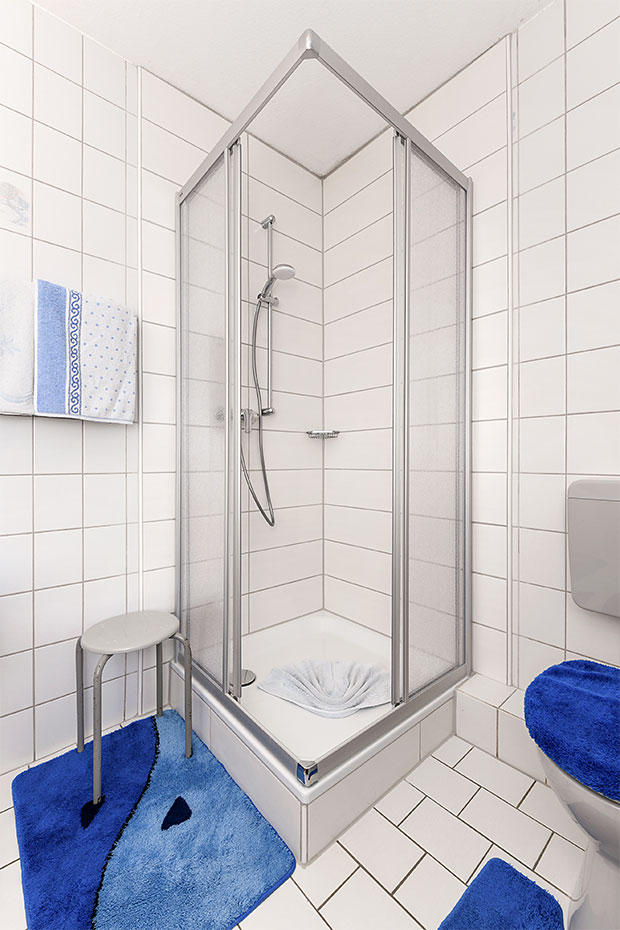 Ferienwohnung „Landblick“ - Badezimmer