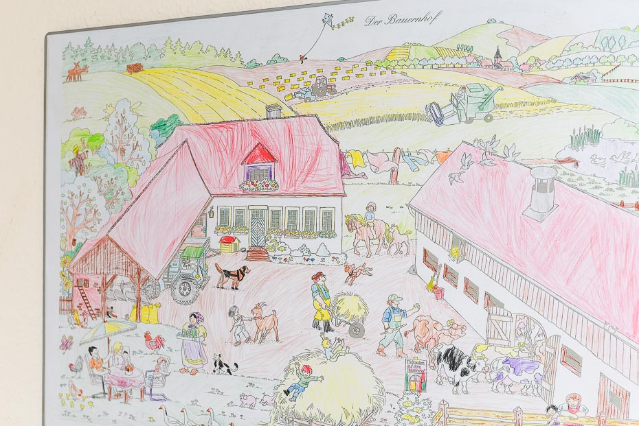 Ferienwohnung „Landblick“ - Schlafzimmer 2/Kinderzimmer