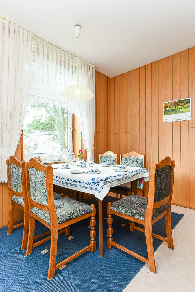 Ferienwohnung „Landblick“ - Wohnraum mit integrierter Küche