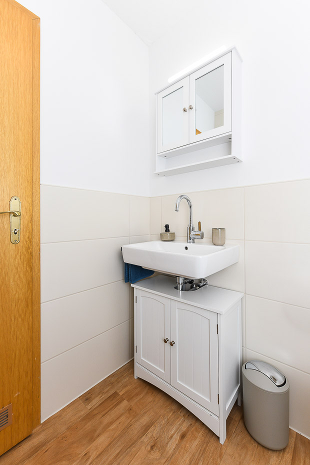 Ferienwohnung „Gänseblümchen“ - Badezimmer