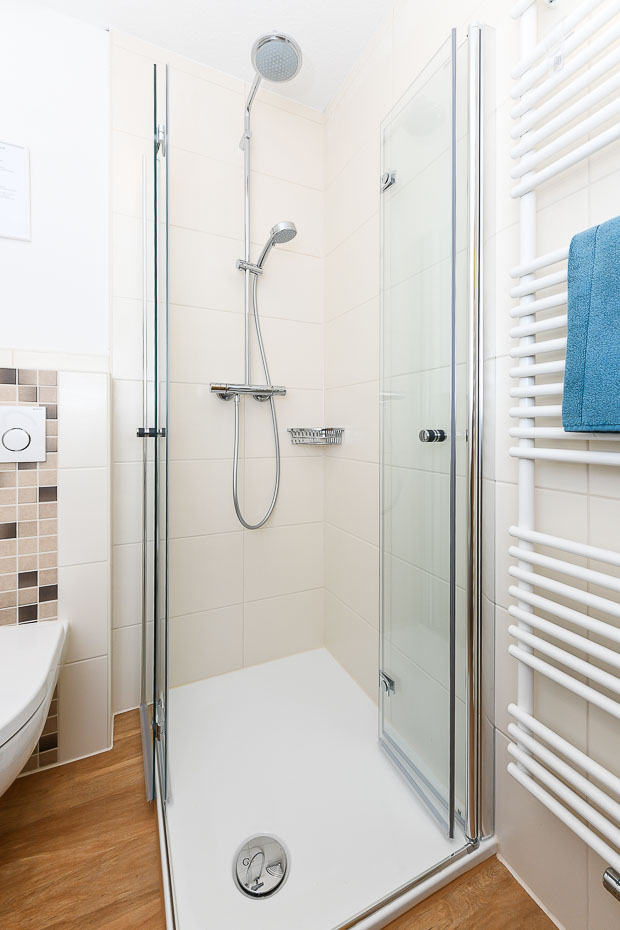 Ferienwohnung „Gänseblümchen“ - Badezimmer