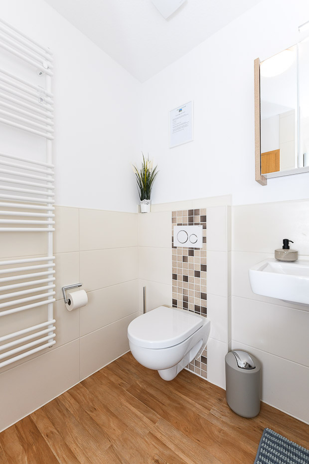 Ferienwohnung „Löwenzahn“ - Badezimmer