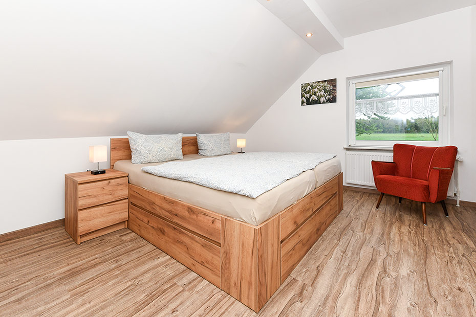Ferienwohnung „Osthörn“ - Schlafzimmer