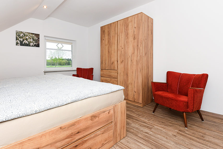 Ferienwohnung „Osthörn“ - Schlafzimmer
