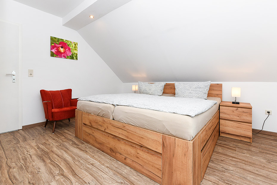 Ferienwohnung „Osthörn“ - Schlafzimmer