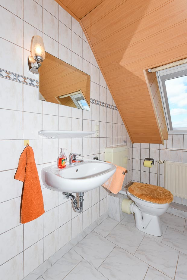 Ferienwohnung „Waldblick“ - Badezimmer