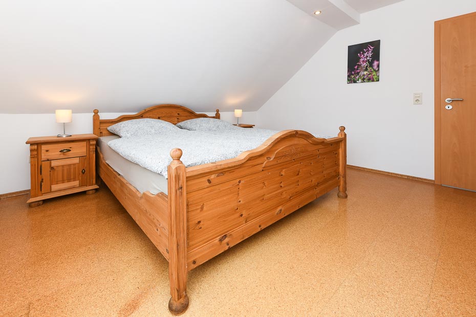 Ferienwohnung „Westhörn“ - Schlafzimmer