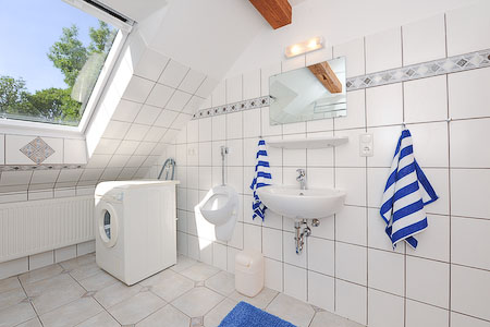 Ferienwohnung „Oben“ - Badezimmer
