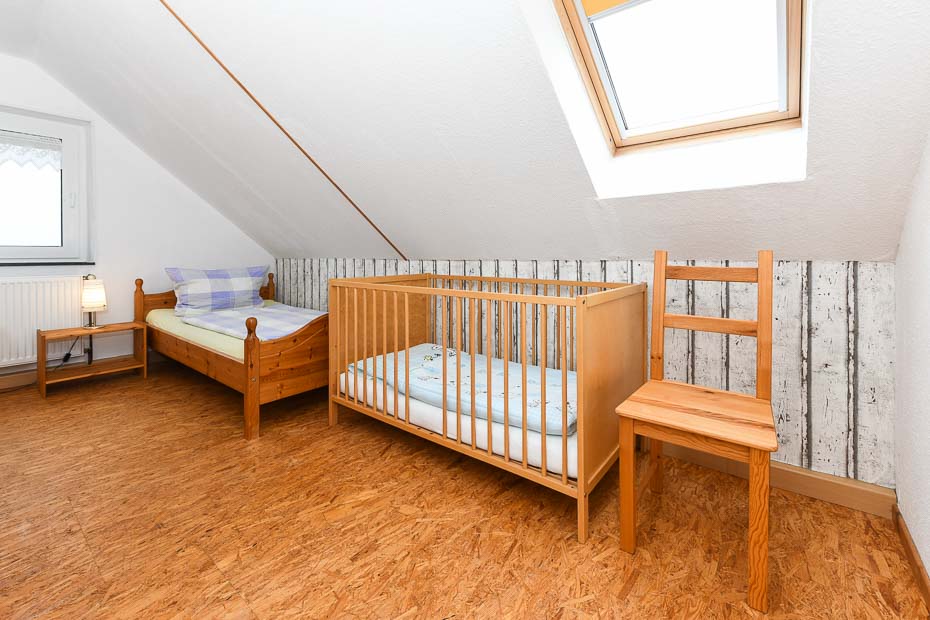Ferienhaus „Nordsee“ (Nr. 9) - Schlafzimmer 3/Kinderzimmer