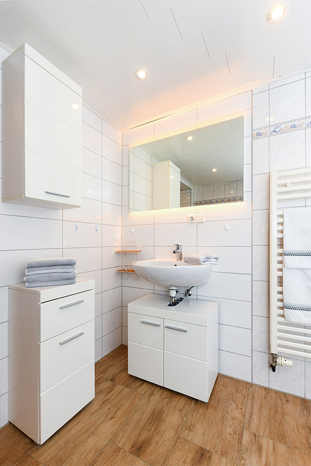 Ferienwohnung „Anker“ (Nr. 9) - Badezimmer