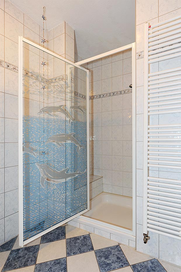 Ferienwohnung „Krabbe“ (Nr. 2) - Badezimmer