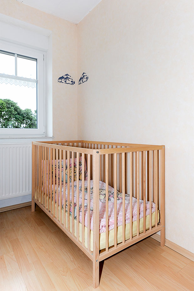 Ferienwohnung „Krabbe“ (Nr. 2) - Schlafzimmer 2/Kinderzimmer