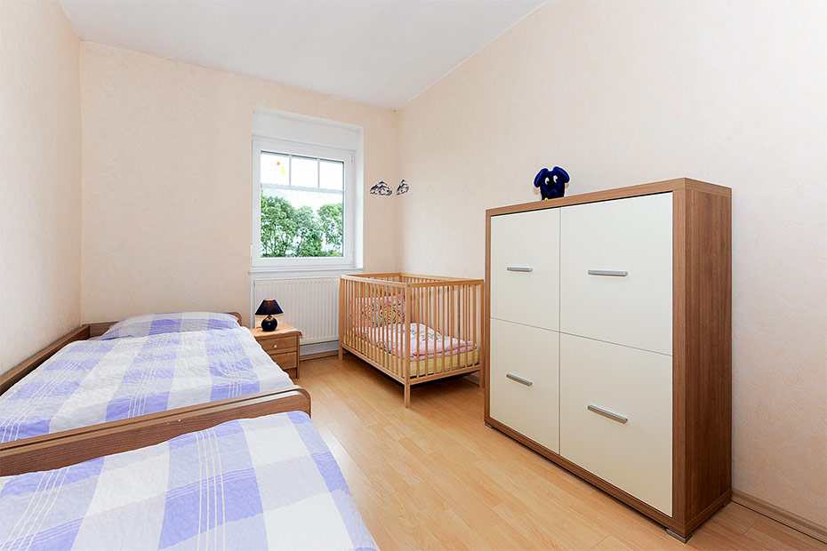 Ferienwohnung „Krabbe“ (Nr. 2) - Schlafzimmer 2/Kinderzimmer