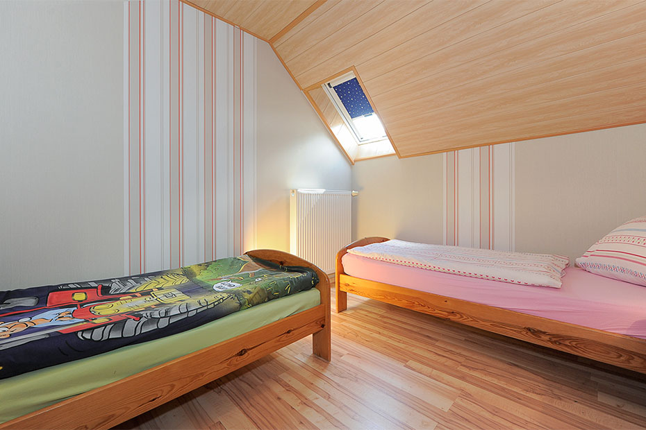 Ferienwohnung „Leuchtturm“ (Nr. 7) - Schlafzimmer 2/Kinderzimmer