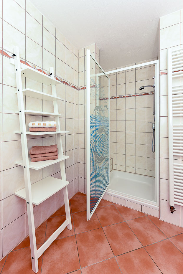 Ferienwohnung „Möwe“ (Nr. 1) - Badezimmer