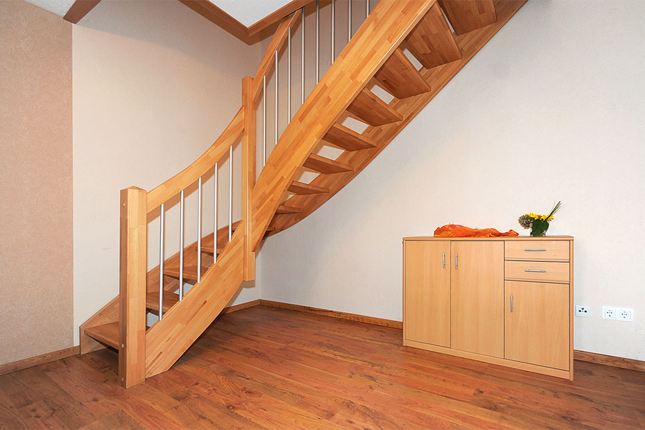 Ferienwohnung „Muschel“ (Nr. 4) - Wohnzimmer mit integriertem Küchenbereich