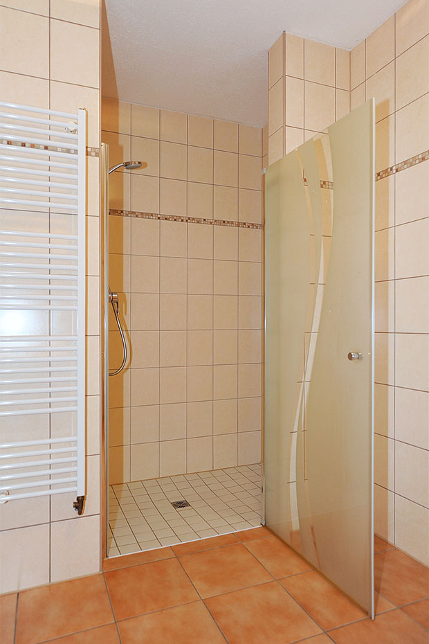 Ferienwohnung „Strandkorb“ (Nr. 5) - Badezimmer