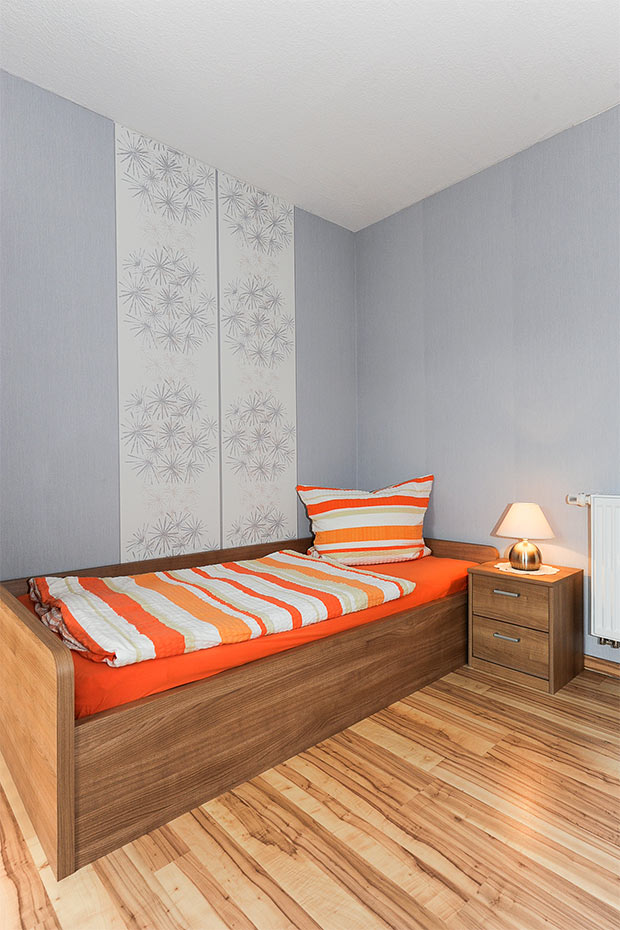 Ferienwohnung „Strandkorb“ (Nr. 5) - Schlafzimmer 2/Kinderzimmer