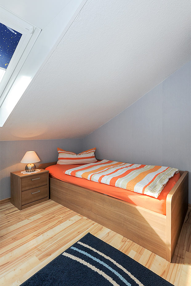 Ferienwohnung „Strandkorb“ (Nr. 5) - Schlafzimmer 2/Kinderzimmer