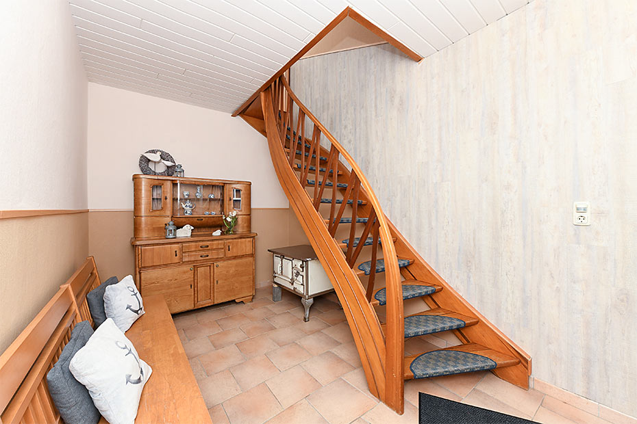 Ferienwohnung „Wattwurm“ (Nr. 6) - Eingangsbereich der Ferienwohnung