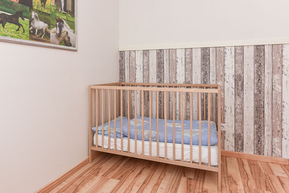 Ferienwohnung „Wattwurm“ (Nr. 6) - Schlafzimmer 2/Kinderzimmer