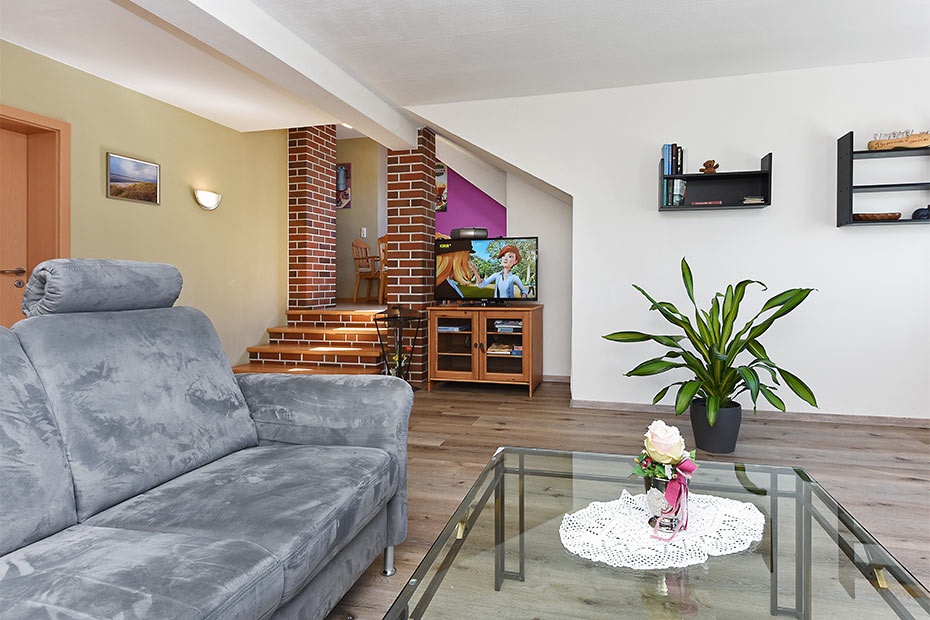 Ferienwohnung - Wohnzimmer