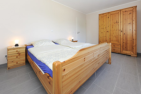 Ferienwohnung „Kornfeld“ - Schlafzimmer