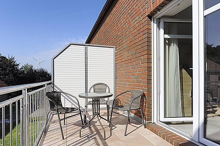 Ferienwohnung „Kornfeld“ - Balkon