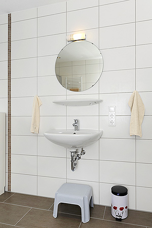 Ferienwohnung „Meerblick“ - Badezimmer