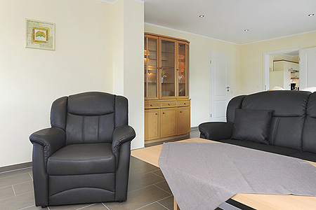 Ferienwohnung „Meerblick“ - Wohnzimmer