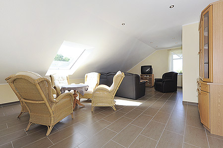 Ferienwohnung „Meerblick“ - Wohnzimmer