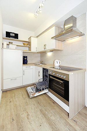 Ferienwohnung „An't Peerstall“ - Küche