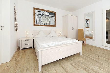 Ferienwohnung „An't Peerstall“ - Wohn- und Schlafraum