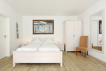 Ferienwohnung „An't Peerstall“ - Wohn- und Schlafraum