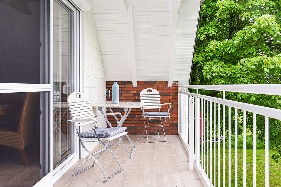 Ferienwohnung Balkonwohnung - Balkon