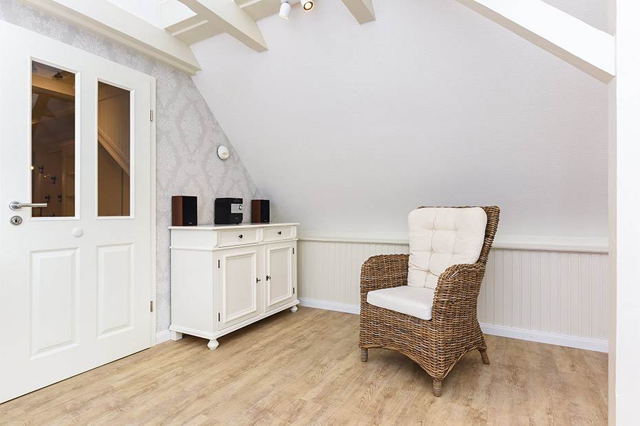 Ferienwohnung Balkonwohnung - Wohn- und Schlafraum