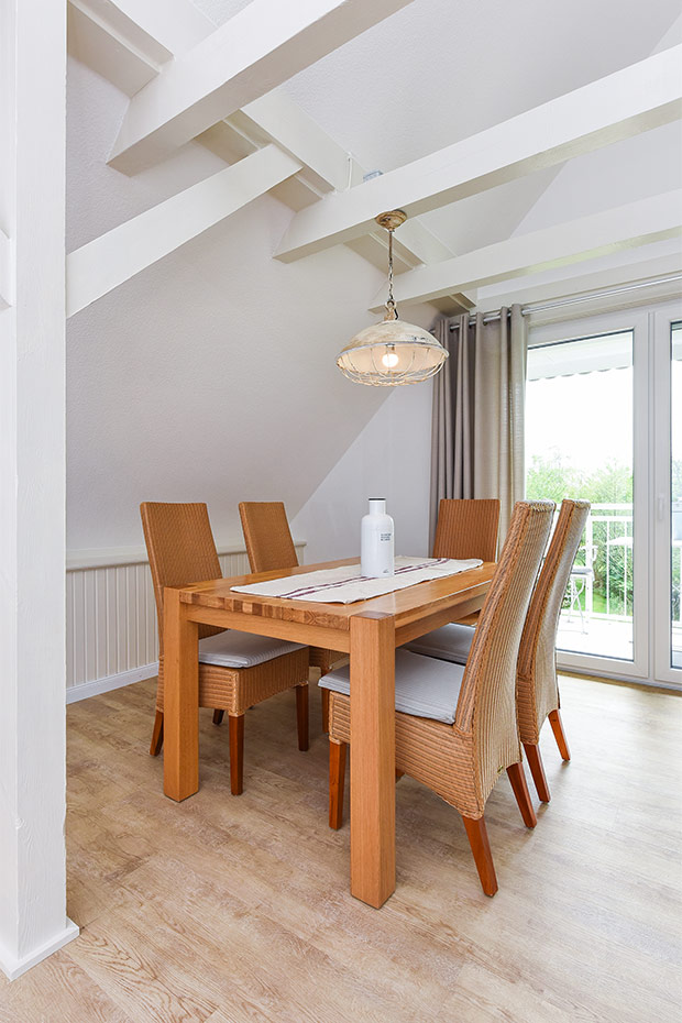 Ferienwohnung Balkonwohnung - Wohn- und Schlafraum