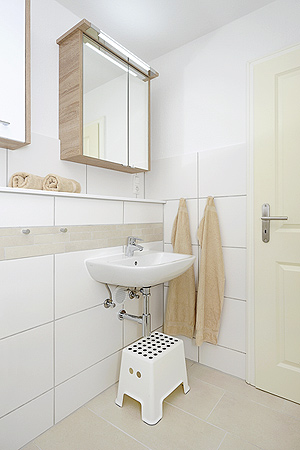 Ferienwohnung „Früchtboen“ - Badezimmer