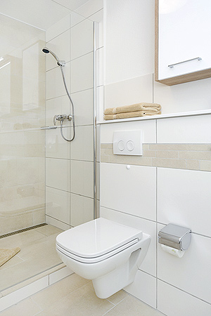 Ferienwohnung „Früchtboen“ - Badezimmer