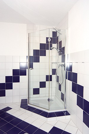 Ferienwohnung Lindenwohnung - Badezimmer