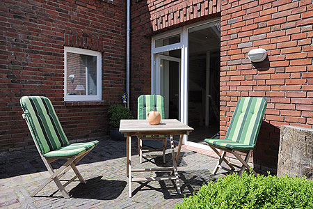 Ferienwohnung Milchkammer 1 - Terrasse