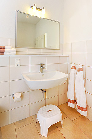 Ferienwohnung Milchkammer 2 - Badezimmer im Erdgeschoss