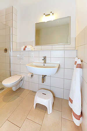 Ferienwohnung Milchkammer 2 - Badezimmer im Erdgeschoss