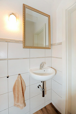 Ferienwohnung Milchkammer 2 - separates zweites WC im Obergeschoss