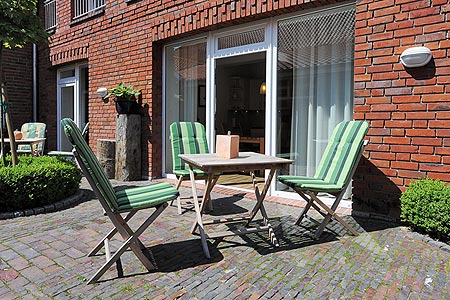 Ferienwohnung Milchkammer 2 - Terrasse