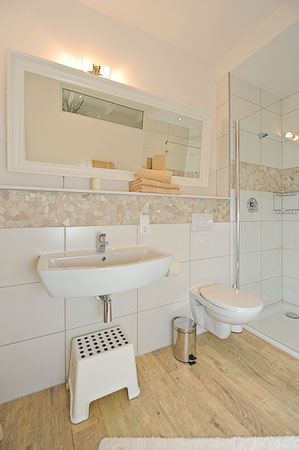 Ferienwohnung Milchkammer 3 - Badezimmer