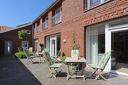 Ferienwohnung Milchkammer 3 - Terrasse