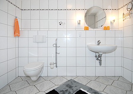 Ferienwohnung „Kuh“ - Badezimmer